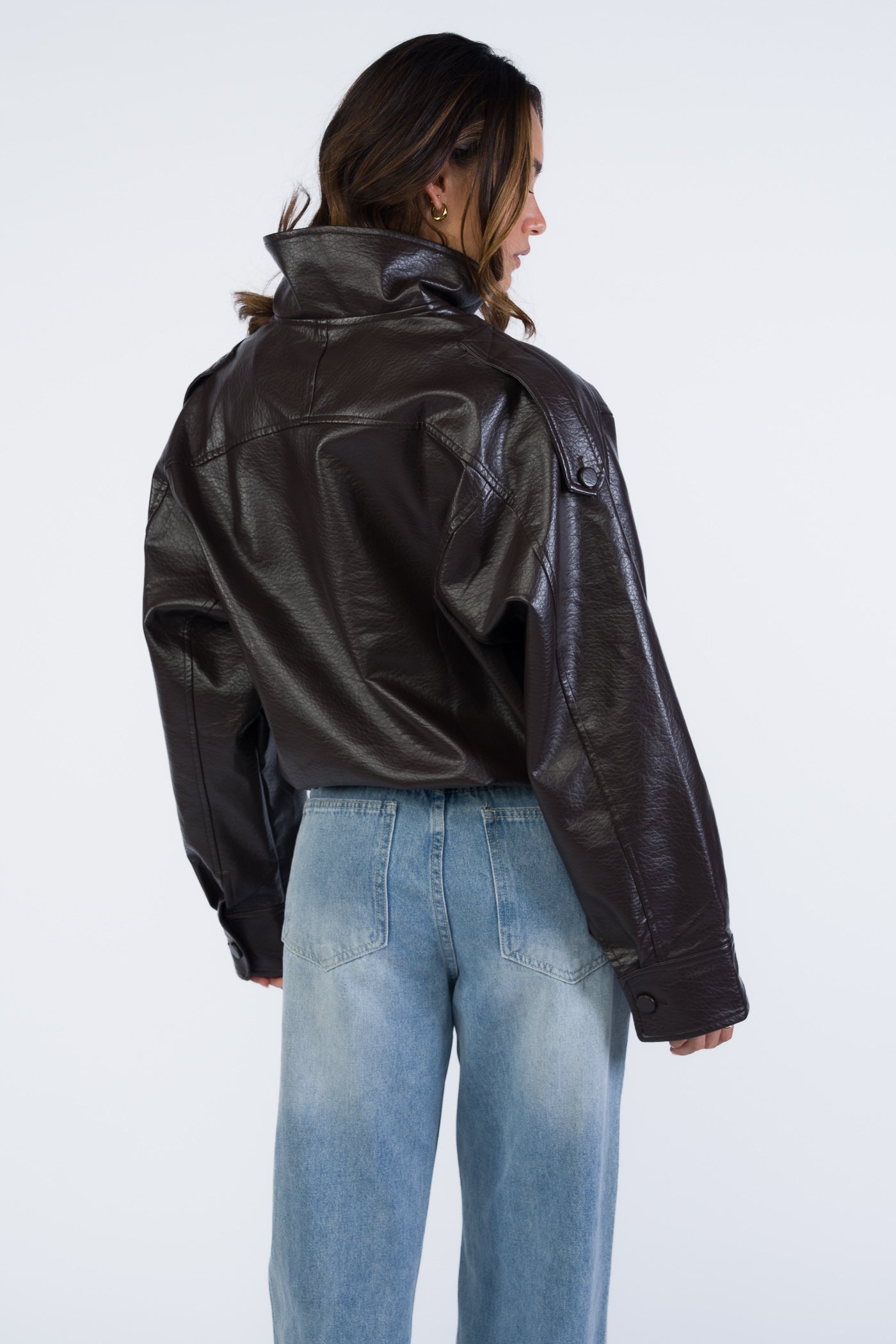 Dylan Funnel Neck Bomber