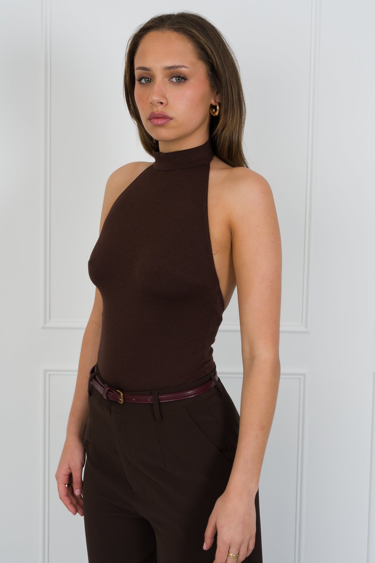 The Mocha Halter
