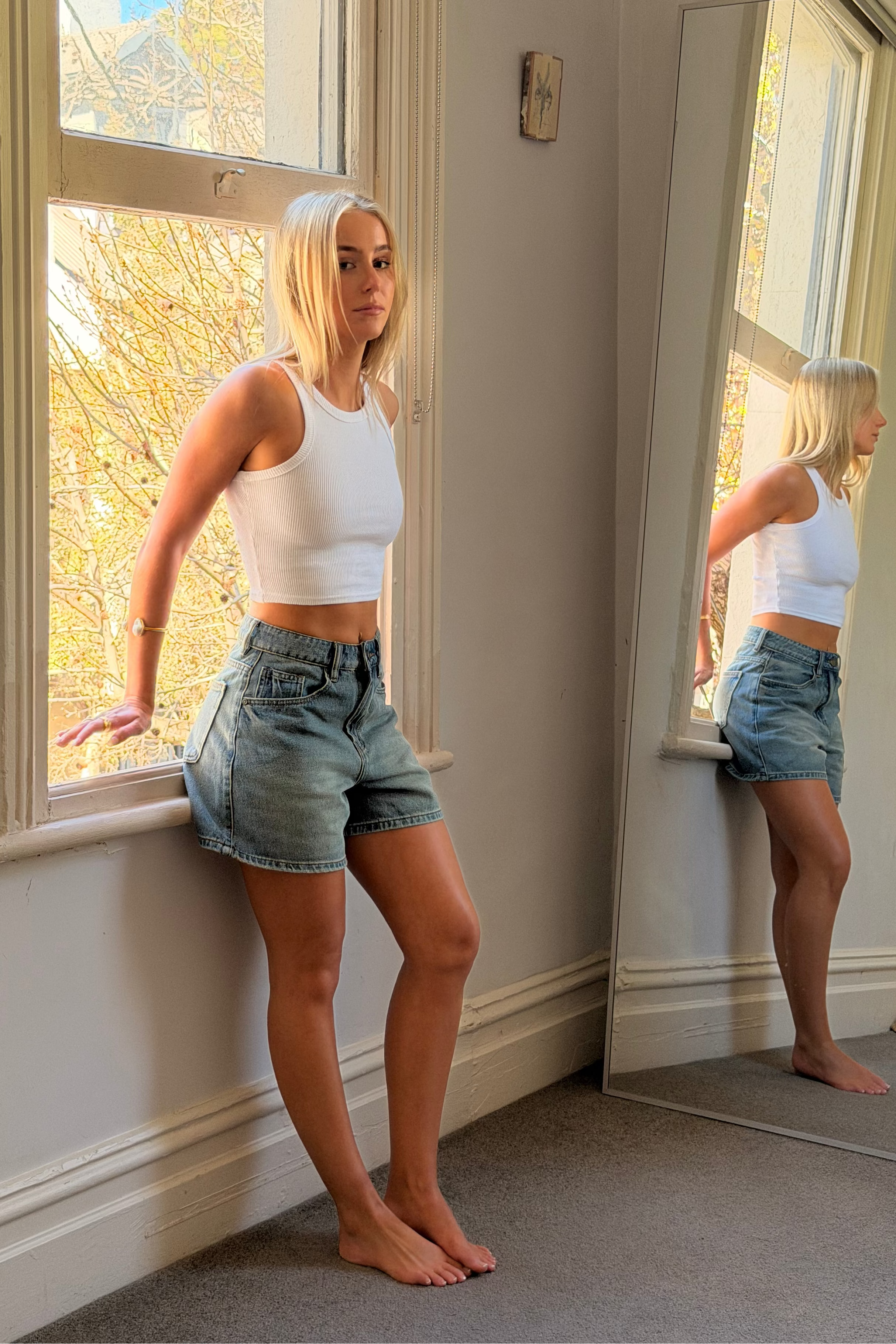 Sky Hi Rise Shorts