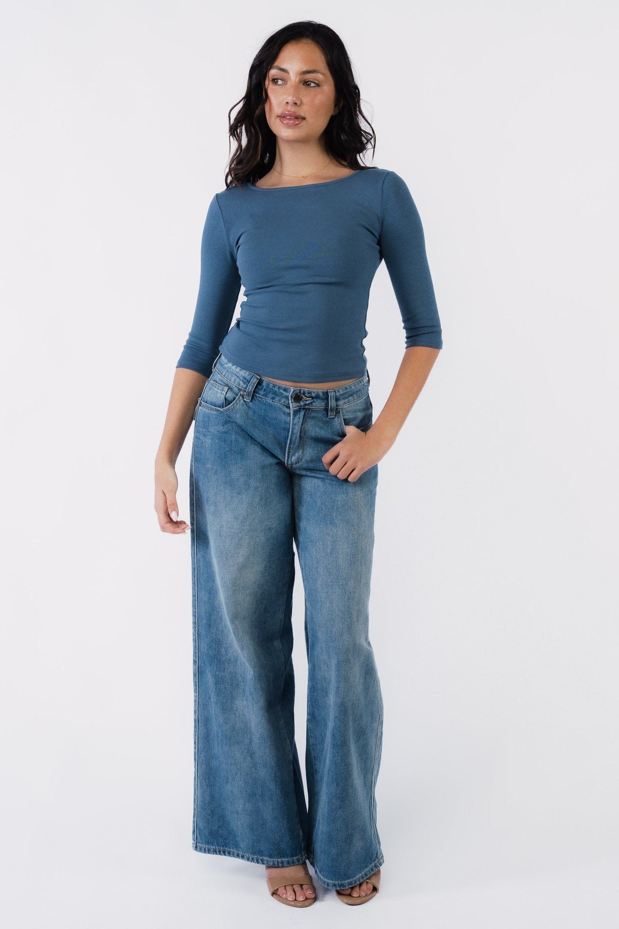 Zella 3/4 Top