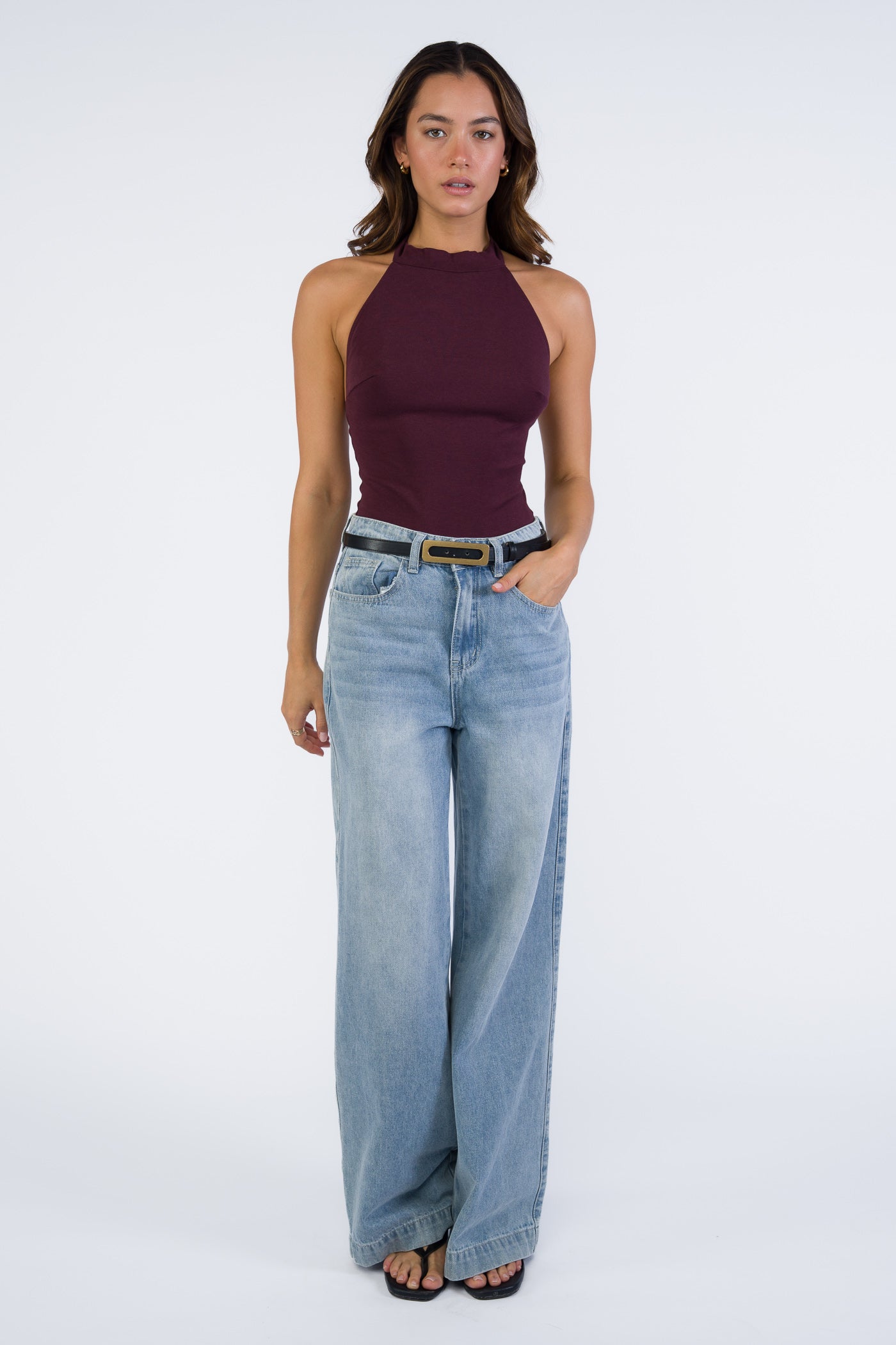 The Mocha Halter