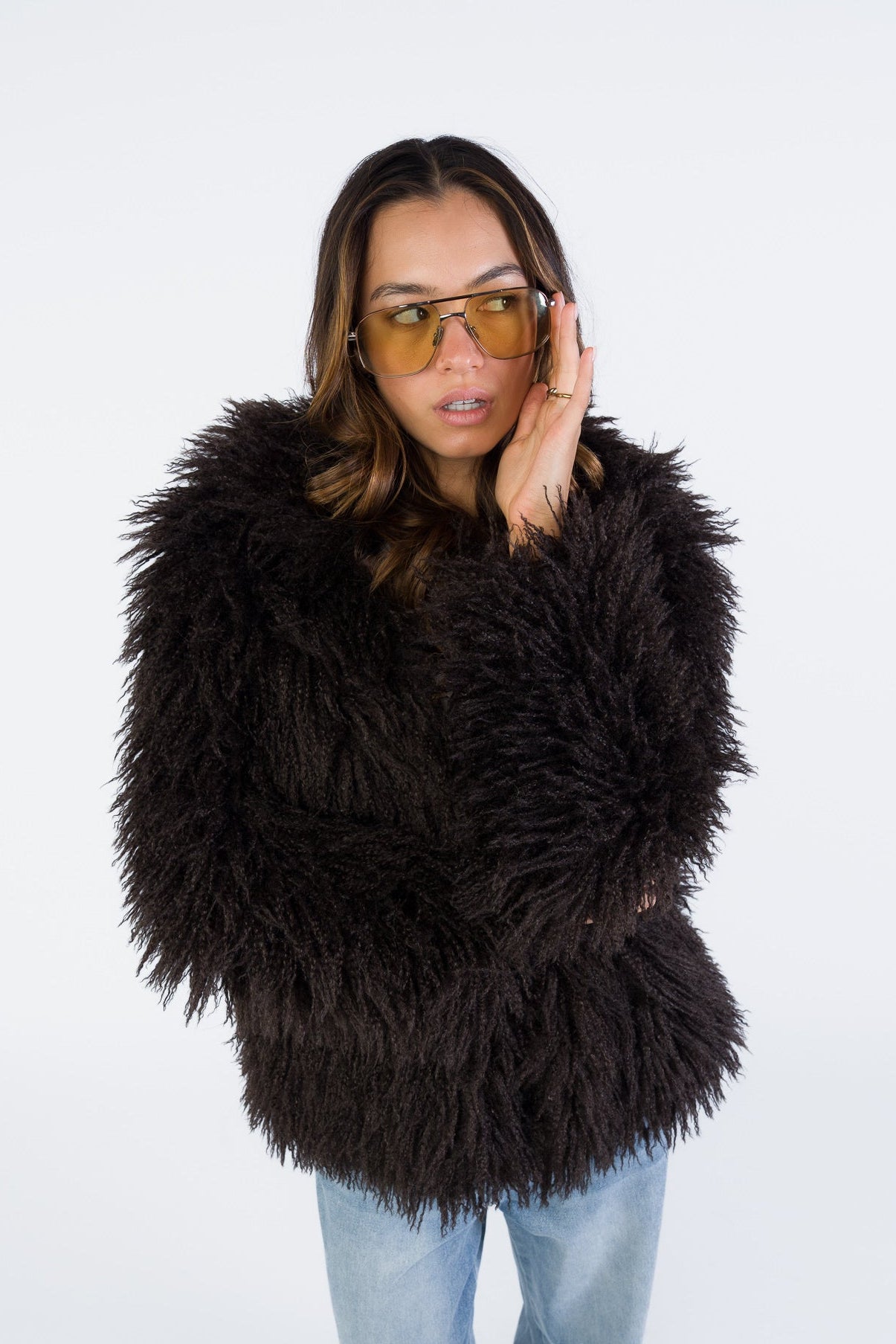 Sylvie Faux Fur Jacket