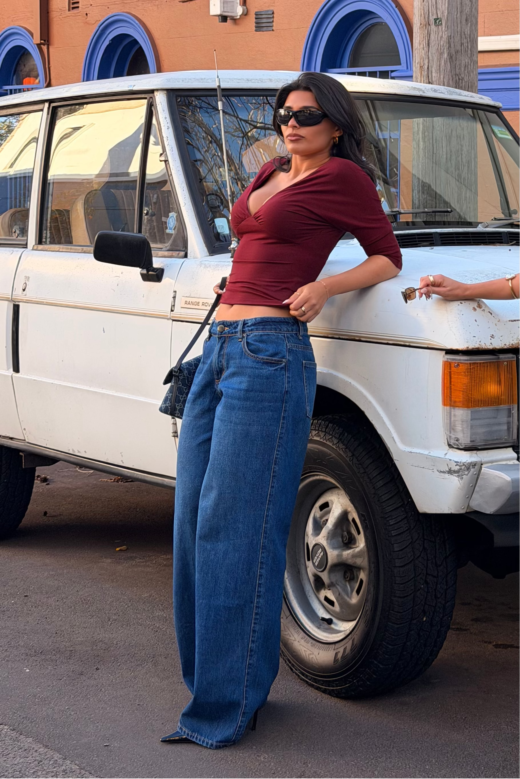 Stevie Low Wide Jeans