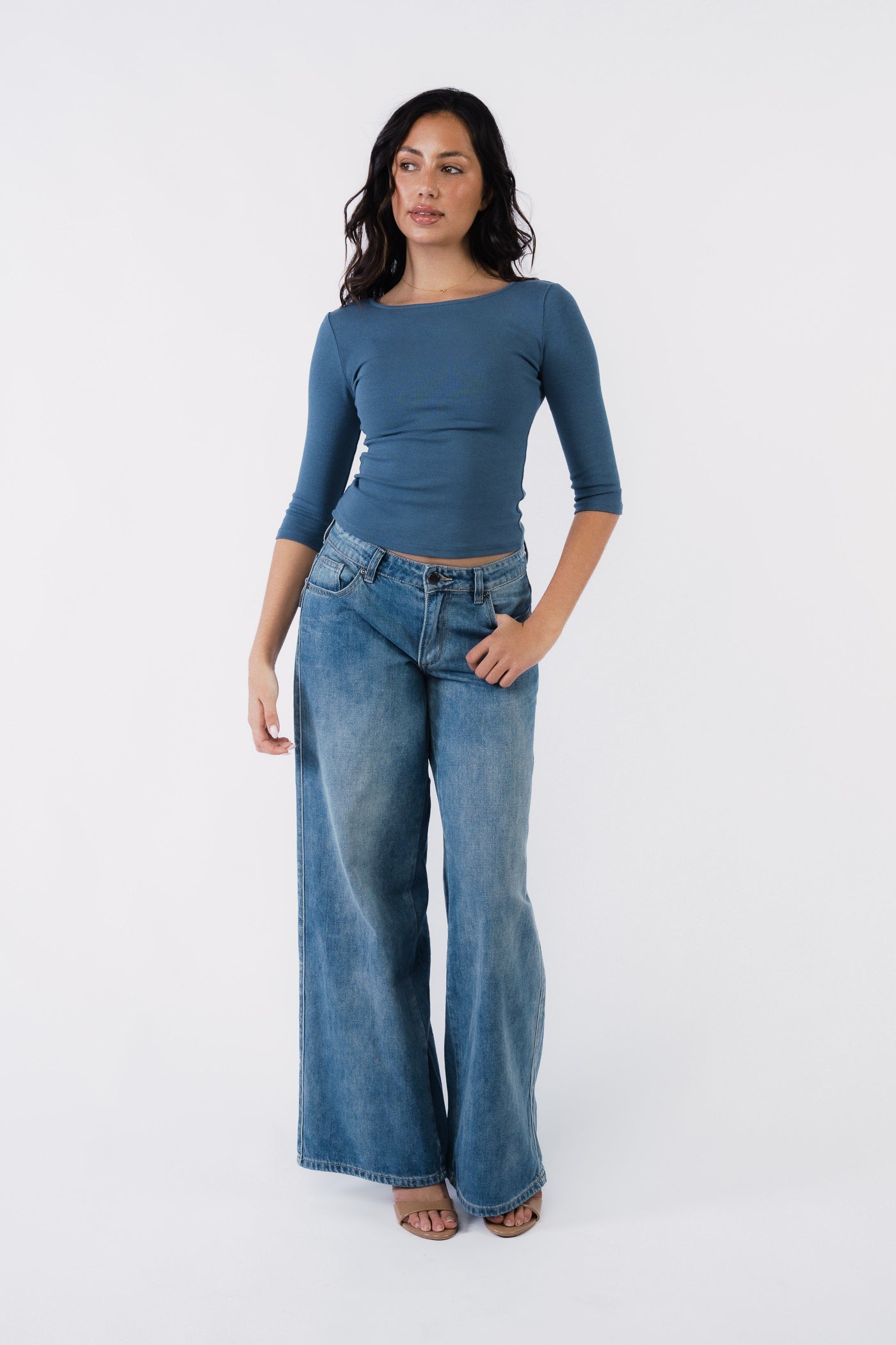 Zella 3/4 Top